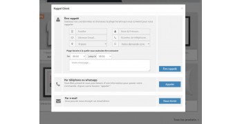 Module callback pour rappel...